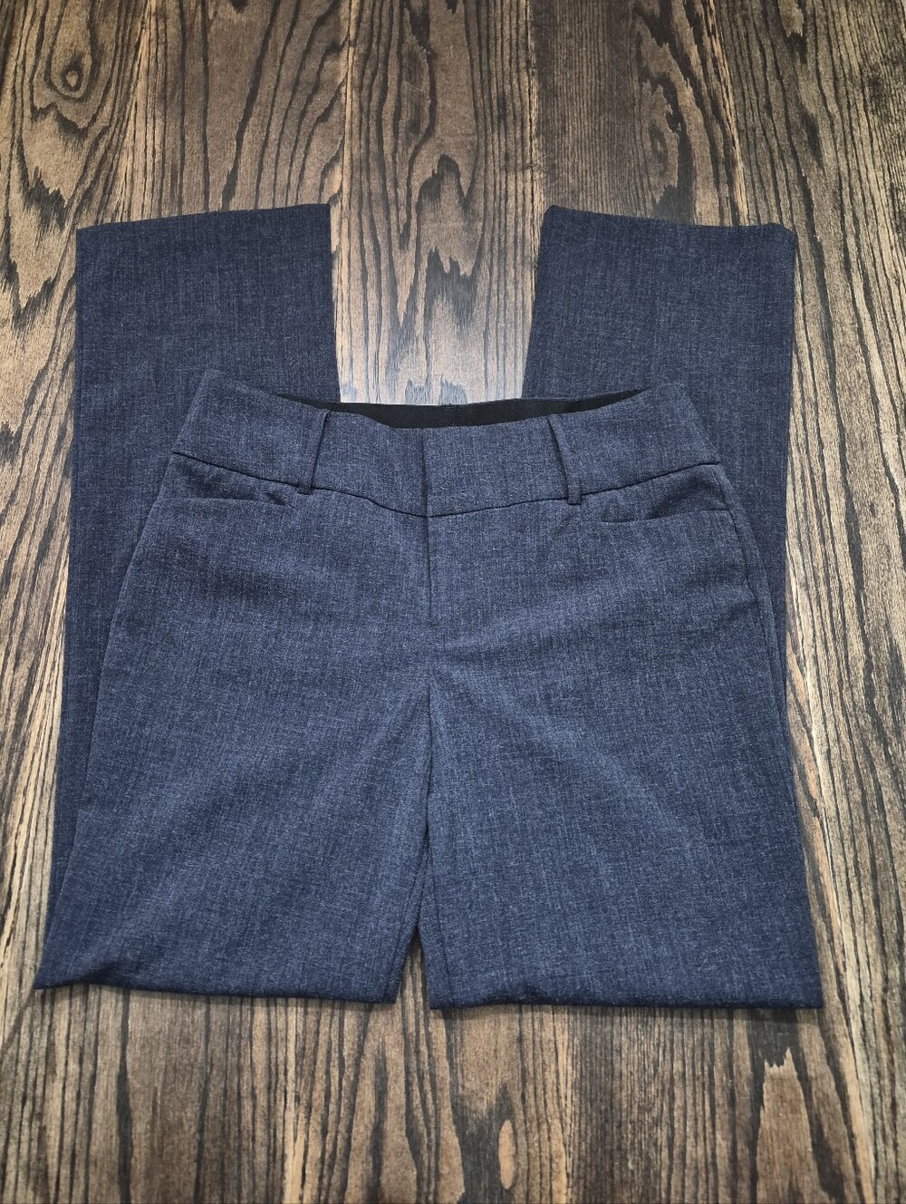 Nine West Heather Navy Bootcut Pants